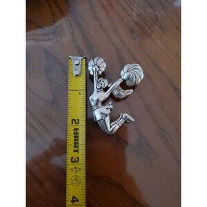 Cheerleader pendant or necklace charm